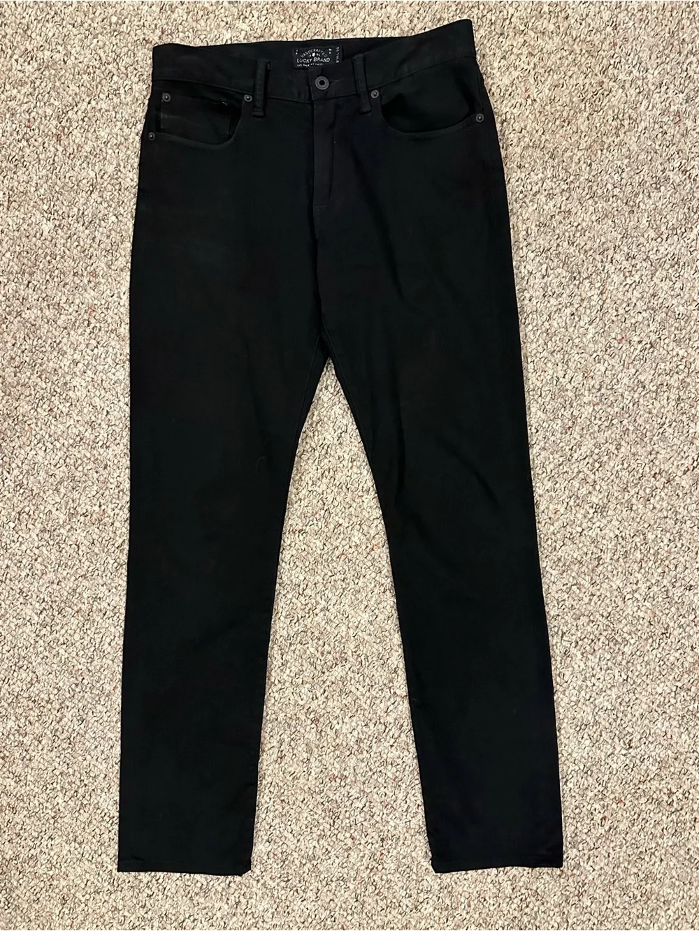 Lucky Brand Men's Skinny Jeans in Black